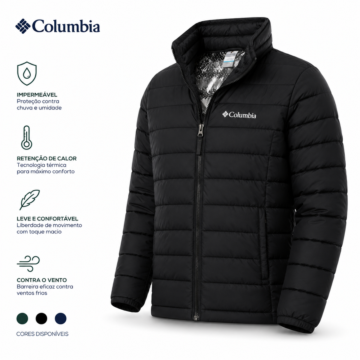 Chaqueta Columbia Termo Sellada ❄️