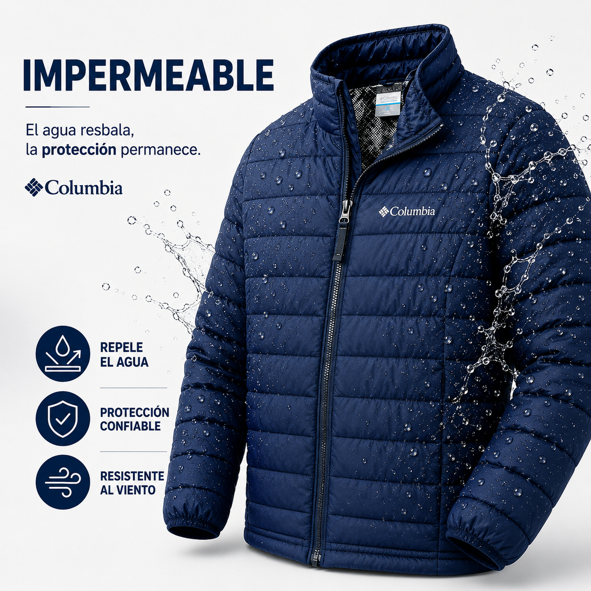 Chaqueta Columbia Termo Sellada ❄️